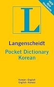 Langenscheidt Pocket Korean Dictionary