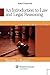 An Introduction to Law & Legal Reasoning (Aspen Treatise Series)