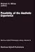 Possibility of the Aesthetic Experience by Michael H. Mitias