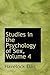 Studies in the Psychology of Sex, Vol 4