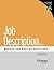 Job Description Manual for ...