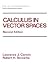 Calculus in Vector Spaces, ...