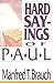 Hard Sayings of Paul (The H...