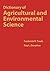 Dictionary of Agricultural and Environmental Science by Frederick R. Troeh