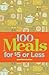 100 Meals for $5 or Less