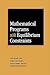 Mathematical Programs with Equilibrium Constraints by Zhi-Quan Luo
