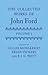 The Collected Works of John Ford: Volume I