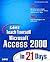 Sams Teach Yourself Microsoft Access 2000 in 21 Days