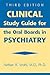 Clinical Study Guide for the Oral Boards in Psychiatry