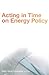 Acting in Time on Energy Policy