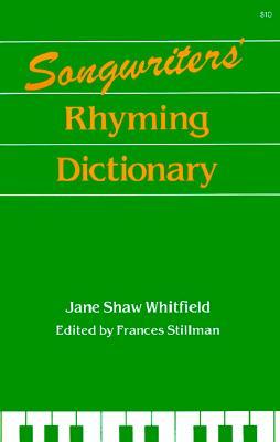 Songwriters Rhyming Dictionary (Paperback)