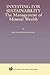 Investing for Sustainability: The Management of Mineral Wealth