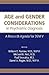 Age and Gender Considerations in Psychiatric Diagnosis: A Research Agenda for DSM-V