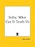 India: What Can It Teach Us