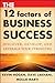 The 12 Factors of Business Success: Discover, Develop and Leverage Your Strengths
