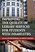 Improving the Quality of Library Services for Students with Disabilities