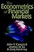 The Econometrics of Financial Markets