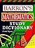 Barron's Math Study Dictionary