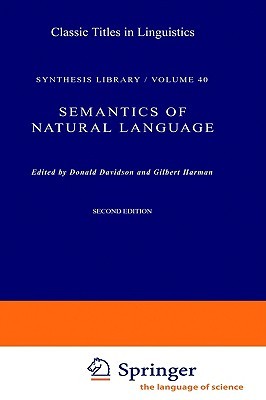 Semantics of Natural Language (Synthese Library, 40)