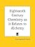 Eighteenth Century Chemistry as It Relates to Alchemy