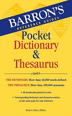 Pocket Dictionary & Thesaurus (Paperback)