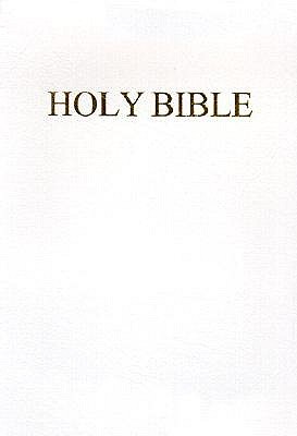 Holy Bible: New American Bible With Revised New Testament & Psalms White Bonded Leathergold-Gilded Page Edges
