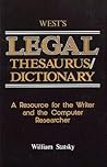Legal Thesaurus/Legal Dictionary: A Resource for the Writer and Computer Researcher (Paralegal Reference Materials) Legal Thesaurus/Legal Dictionary: A Resource for the Writer and Computer Researcher (Paralegal Reference Materials)