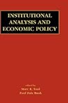 Institutional Analysis and Economic Policy Institutional Analysis and Economic Policy