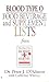 Blood Type O Food, Beverage and Supplement Lists by Peter J. D'Adamo