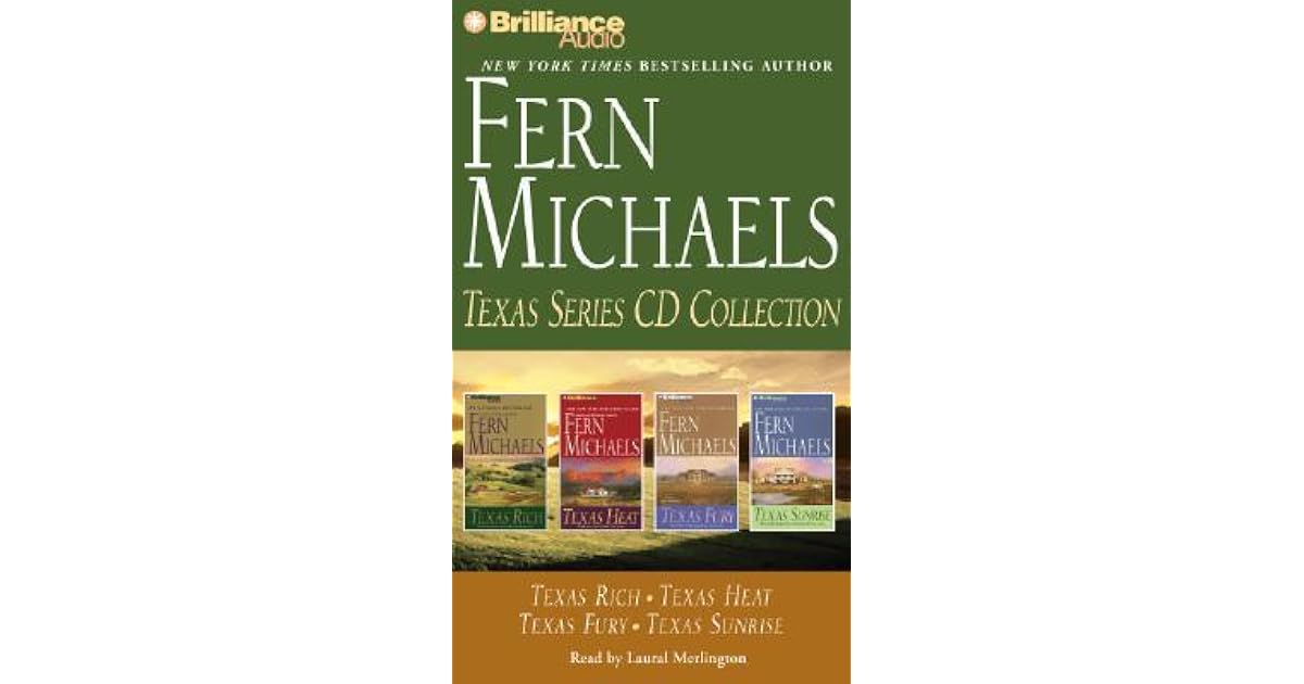 Fern Michaels Texas Series CD Collection Texas Rich, Texas Heat, Texas