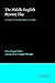 The Middle English Mystery Play: A Study in Dramatic Speech and Form (European Studies in English Literature)