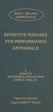 Effective Phrases for Performance Appraisals by James E. Neal Jr.