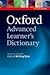 Oxford Advanced Learner's Dictionary by A.S. Hornby