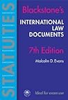 International Law Documents (Blackstone's Statute Book Series)