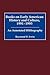 Books on Early American History and Culture, 1991-1995: An Annotated Bibliography
