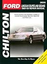 Chilton's Ford: Lincoln Coupes and Sedans 1988-00 Repair Manual (Chilton's Total Car Care Repair Manual) Chilton's Ford: Lincoln Coupes and Sedans 1988-00 Repair Manual (Chilton's Total Car Care Repair Manual)