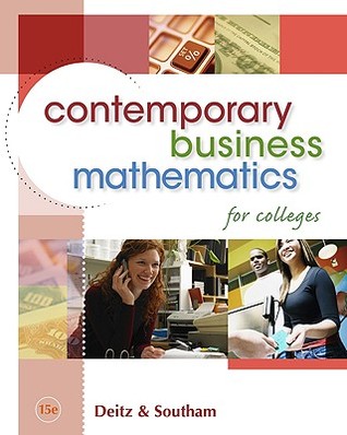 Contemporary Business Mathematics for Colleges (with CD-ROM)