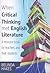 When Critical Thinking met English Literature: A resource book for teachers and their students