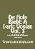 De Hola Biebl: A I-aric Vos...