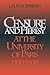 Censure and Heresy at the University of Paris, 1200 - 1400