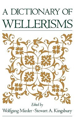 A Dictionary of Wellerisms (Hardcover)
