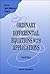 Ordinary Differential Equations with Applications (Series on Applied Mathematics, Vol. 16)