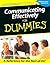 Communicating Effectively For Dummies by Marty Brounstein