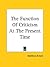The Function of Criticism a...