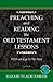 Preaching And Reading The Old Testament Lessons