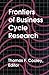 Frontiers of Business Cycle Research
