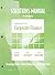 Solutions Manual for Fundamentals of Corporate Finance [with MyFinanceLab Access Code]