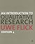 Introduction to Qualitative Research