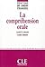 Dle comprehension orale col.didactique des langues etrangeres
