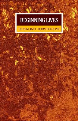 Beginning Lives (Paperback)